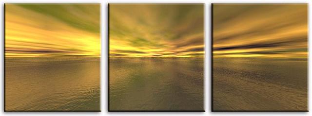 Dafen Oil Painting on canvas sunglow -set052